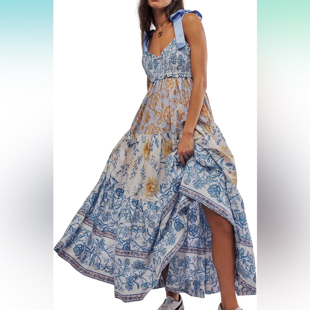 FREE PEOPLE BLUEBELL KNOCK OFF DRESS